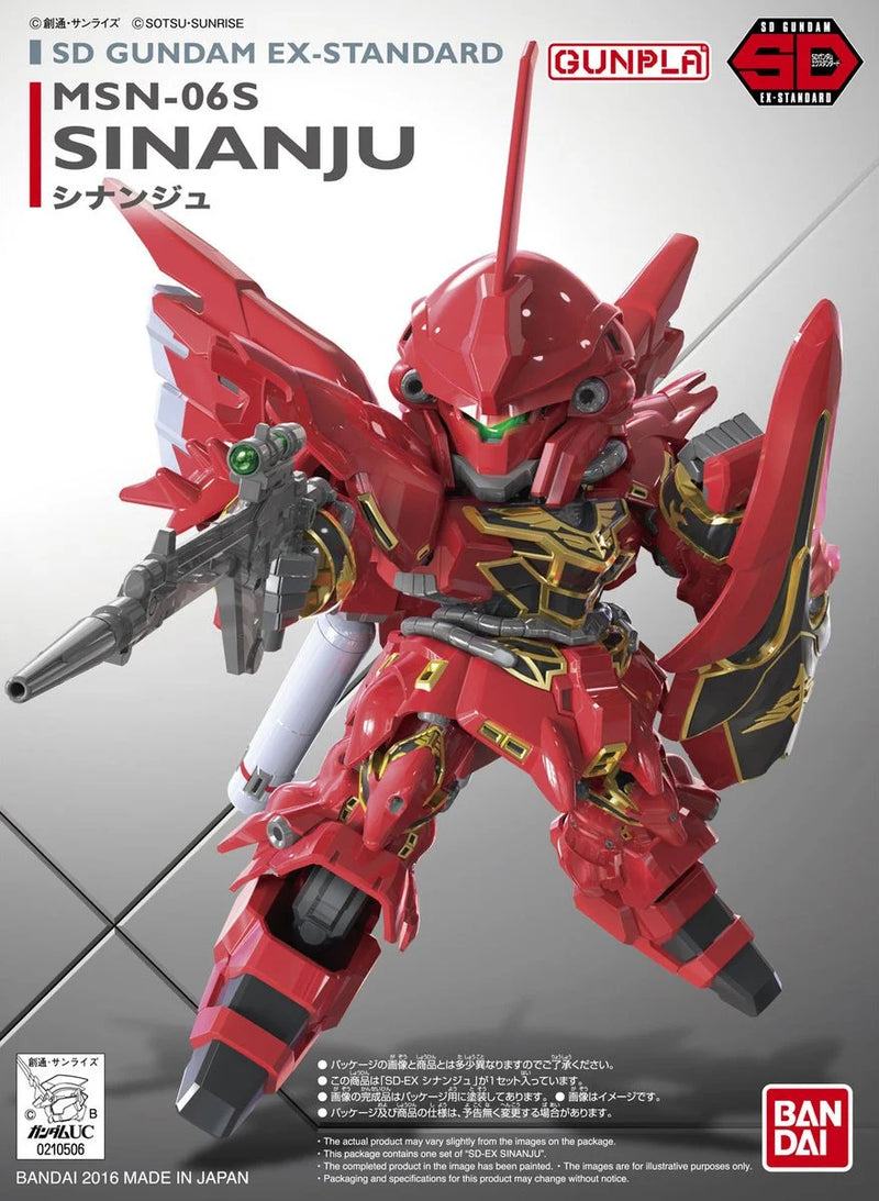 SD Gundam EX Standard Sinanju Model Kit