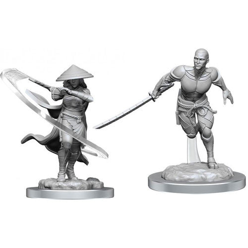 Magic the Gathering Unpainted Miniatures Kaito Shizuki & the Wanderer
