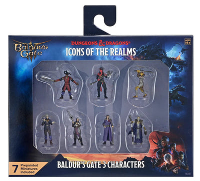Dungeons & Dragons Icons of the Realms - Baldur's Gate 3 Character Boxed Set