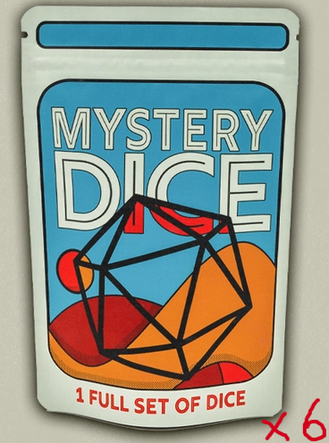 Mega Mystery Dice Pack - Six Sets of Polyhedral 7 Die Sets