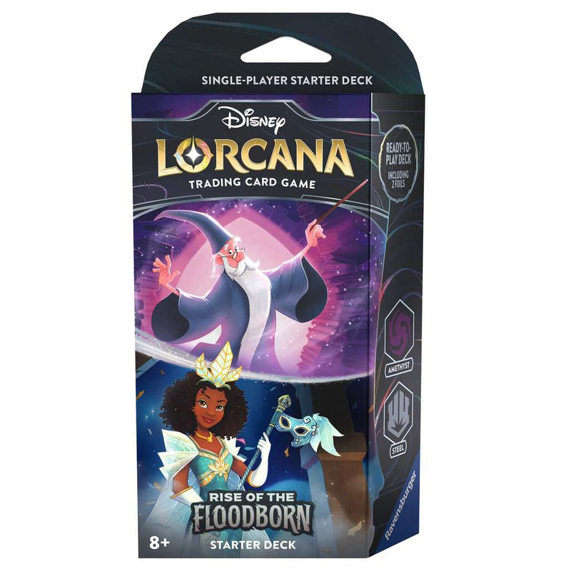 Disney Lorcana Rise of the Floodborn - Amethyst & Steel Starter Deck