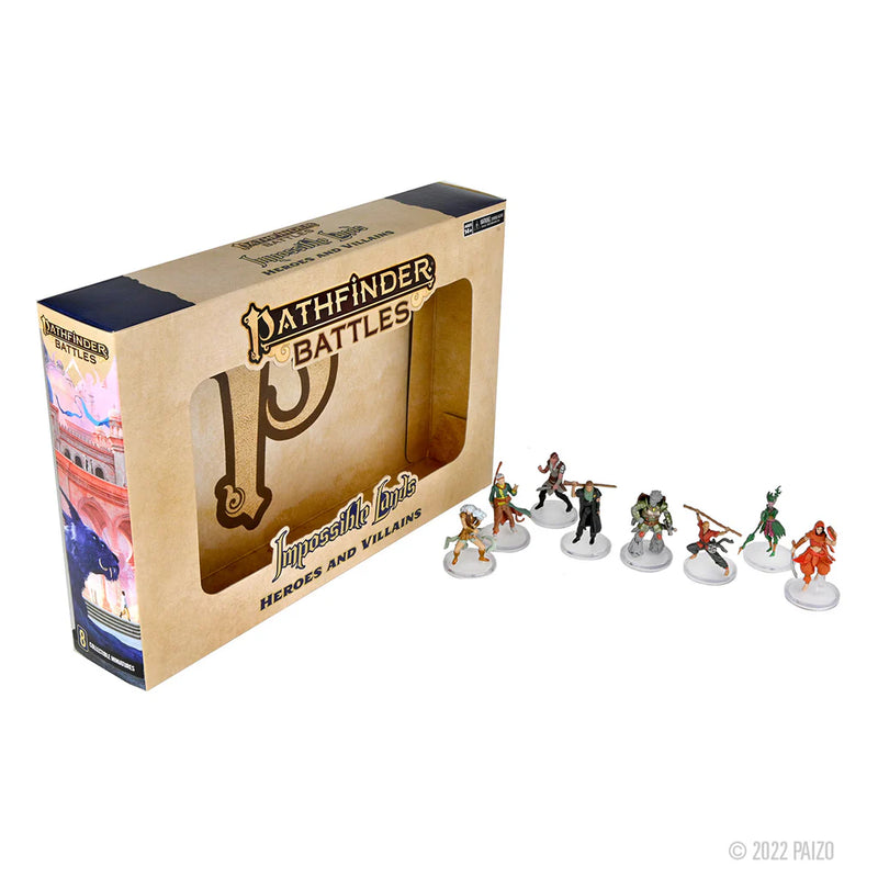 Pathfinder Battles Impossible Lands - Heroes and Villains Boxed Set