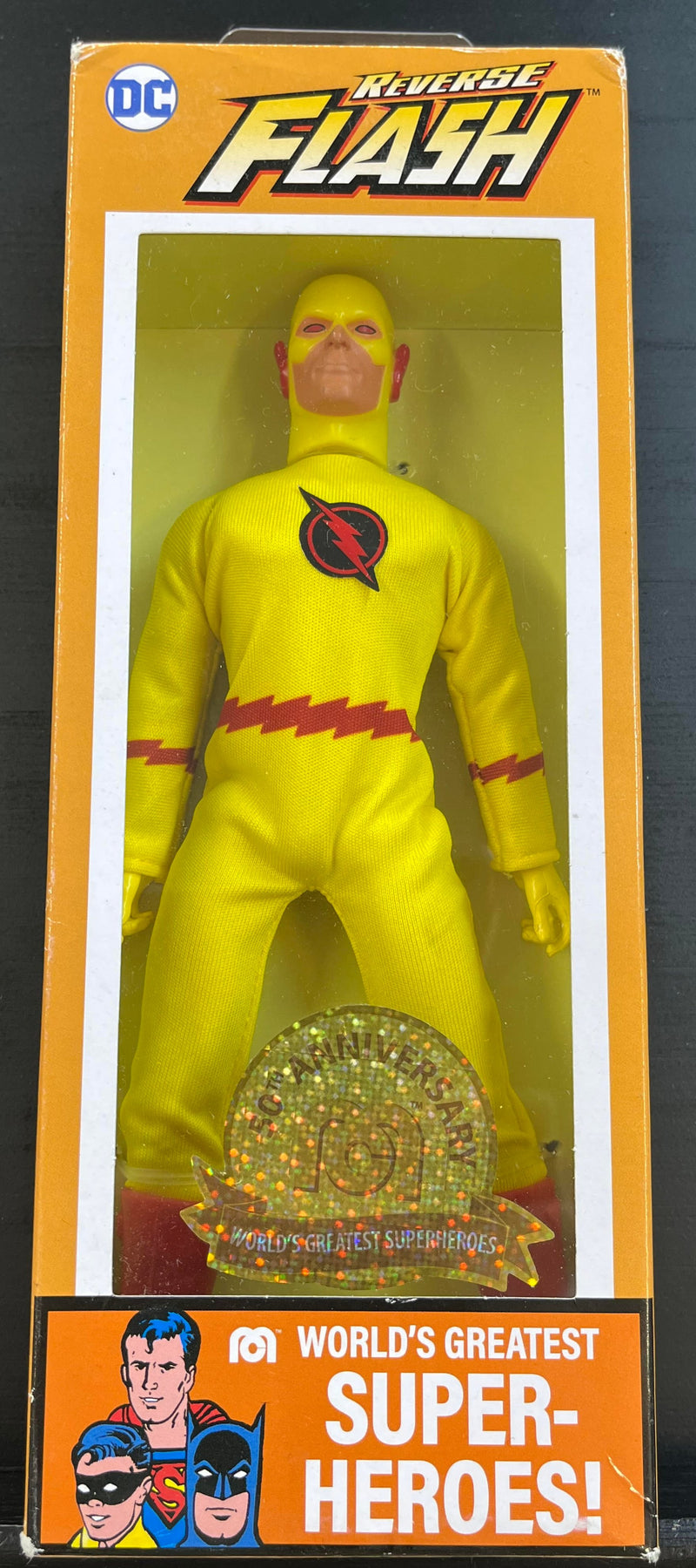 Mego DC Reverse Flash 50th Anniversary 8 inch Action Figure