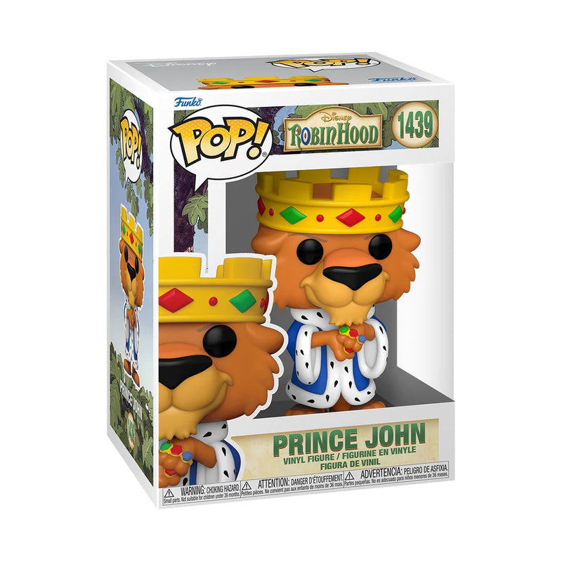 Pop Disney Robin Hood Prince John Vinyl Figure