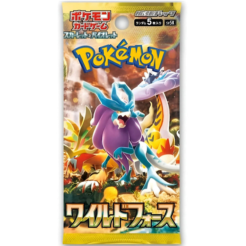 Pokemon Scarlet & Violet Wild Force Booster Pack (Japanese)