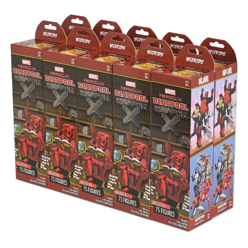 Marvel Heroclix Deadpool Weapon X Booster Brick