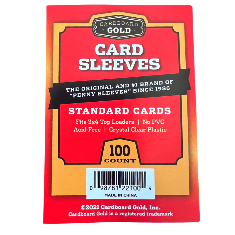 Polypropylene Soft Card Sleeves For Standard Size Cards (100)