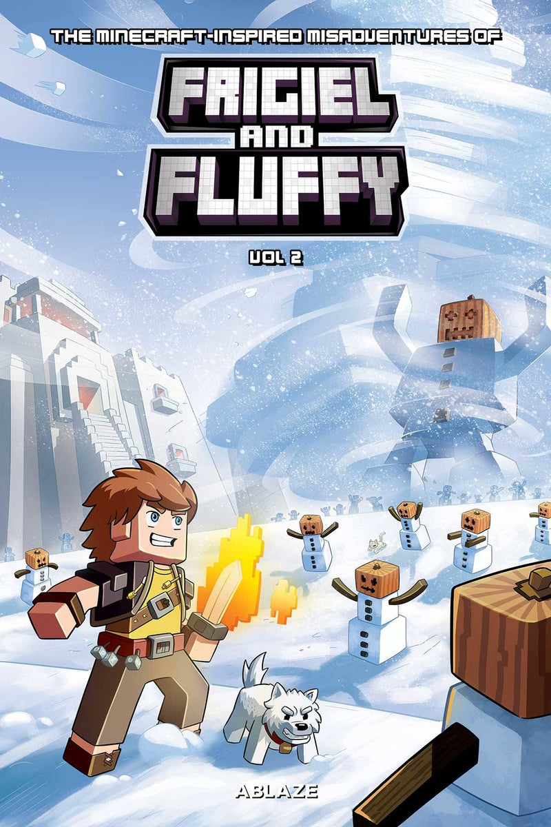 Minecraft Inspired Misadentures of Frigiel & Fluffy HC VOL 02