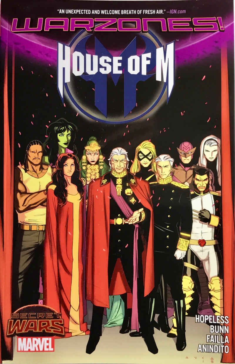 House of M TPB Warzones