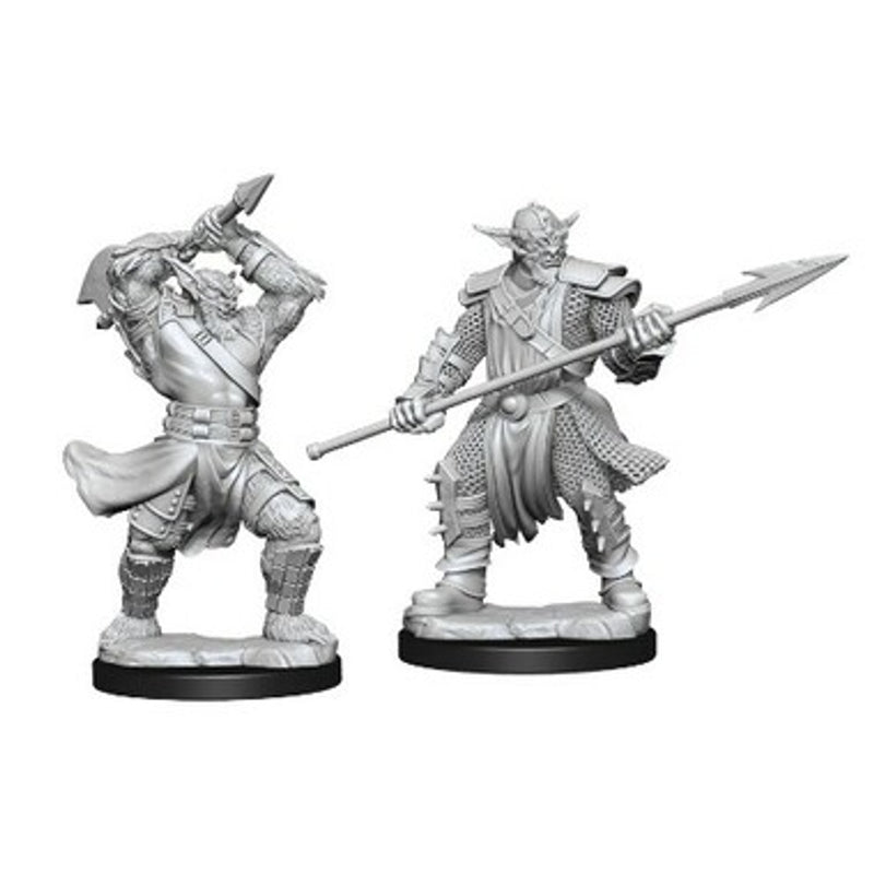 Critical Role Unpainted Miniatures W1 Bugbear Fighter Male