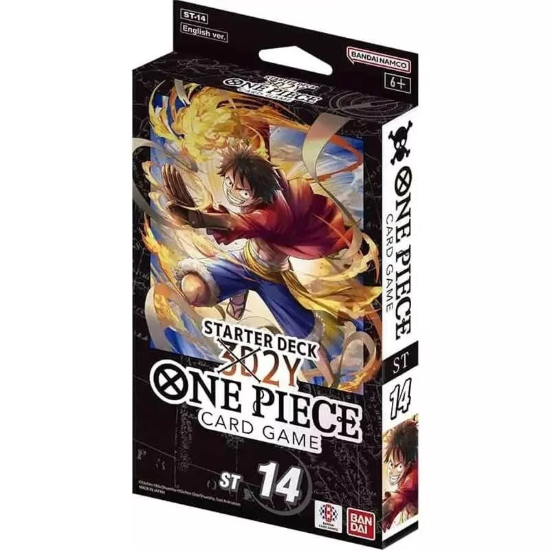 One Piece Collectible Card Game 3d2y Starter Deck (St-14)