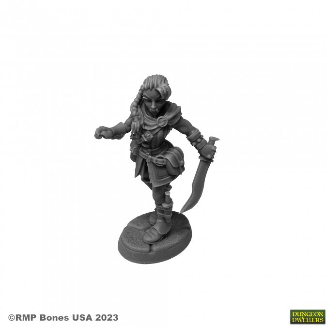 Dungeon Dwellers Bones: Emrul Gozgul - Half-Orc Rogue