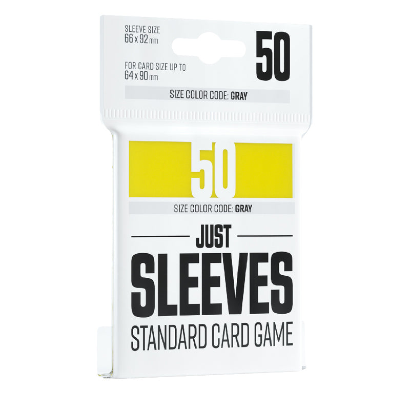 Just Sleeves - Standard Card Size - Yellow (50 count)