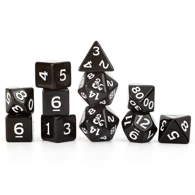 Dungeons & Dragons  New Adventurer Black Dice Set