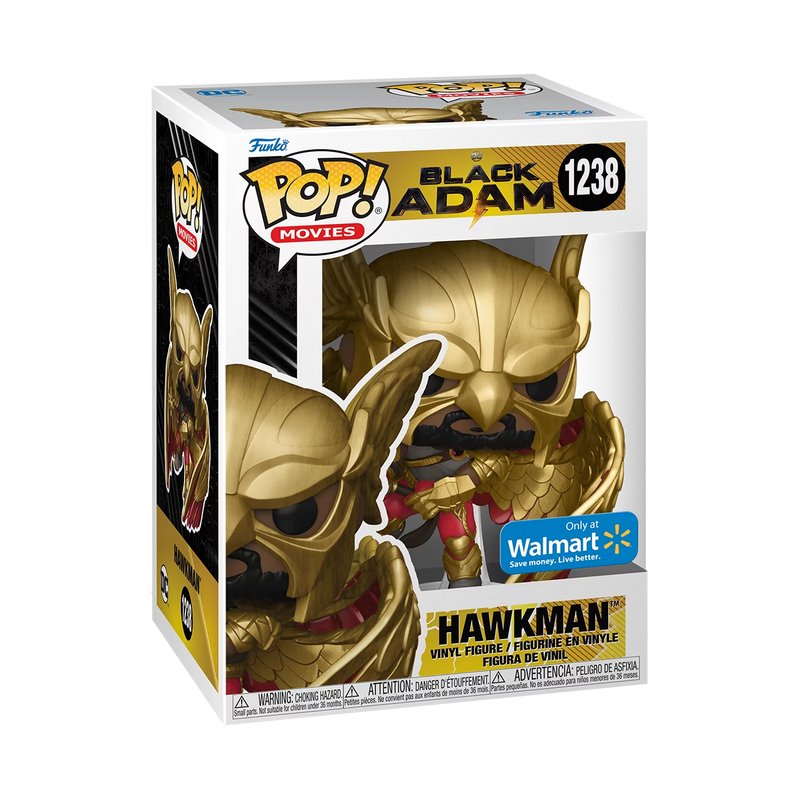 Pop! Movies Black Adam - Hawkman Vinyl Figure (Walmart Exclusive)