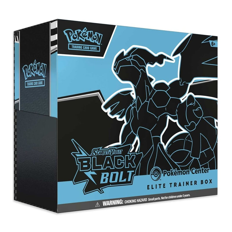 Pokemon Scarlet & Violet - Black Bolt Elite Trainer Box