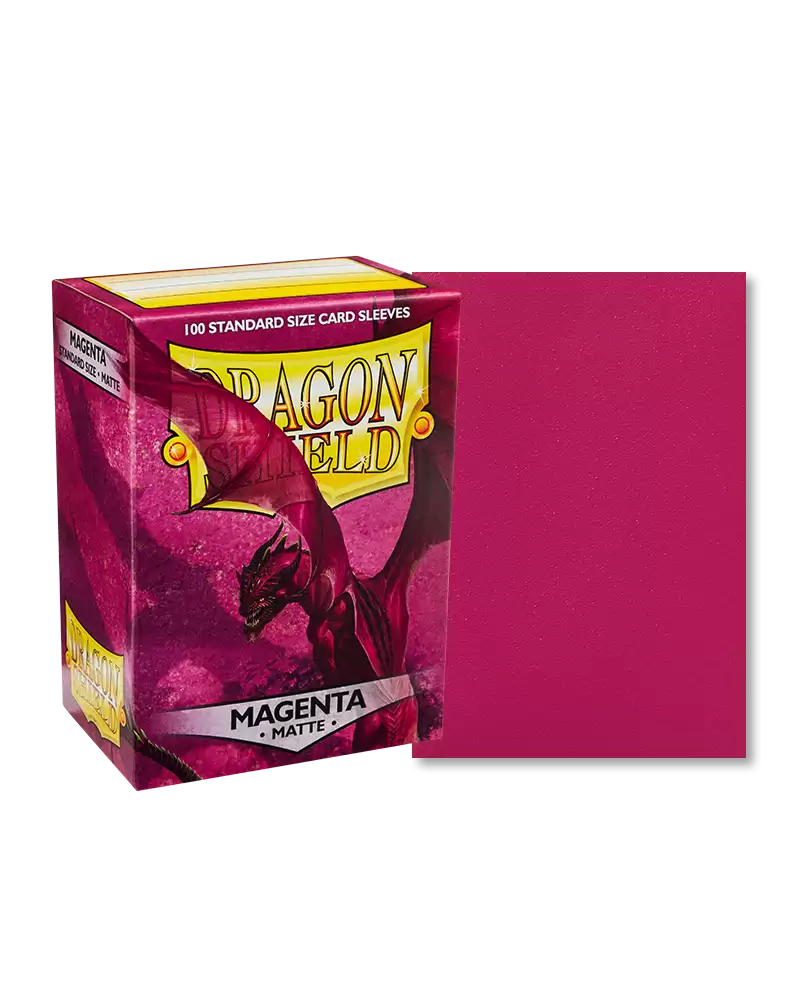 Dragon Shield Standard Matte Magenta Sleeves