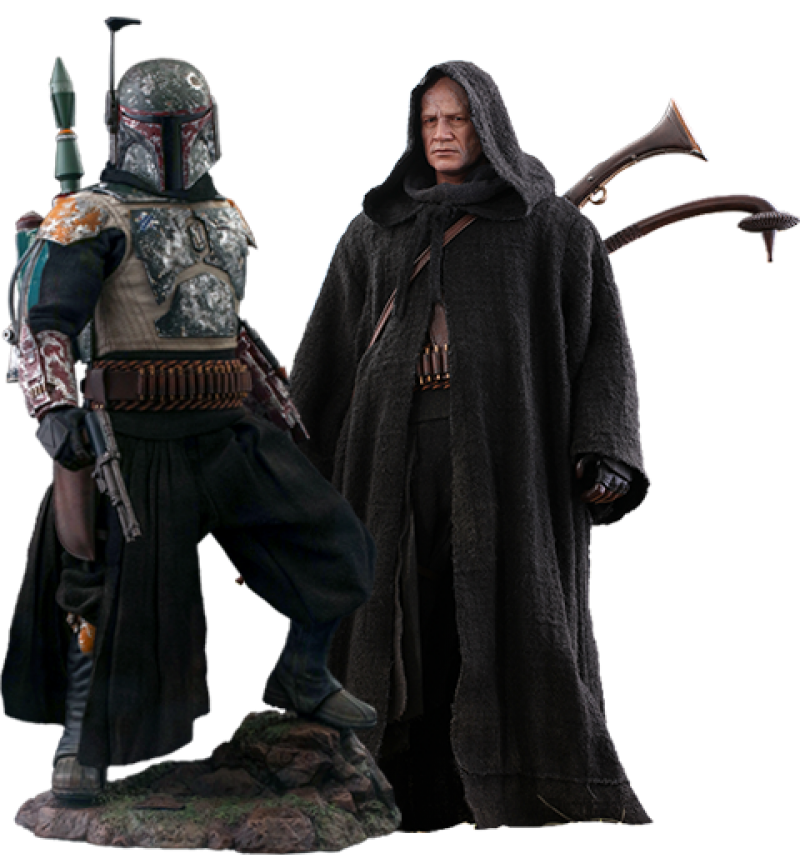 Hot Toys Star Wars Boba Fett (Deluxe Version) Sixth Scale Collectible Figure Set