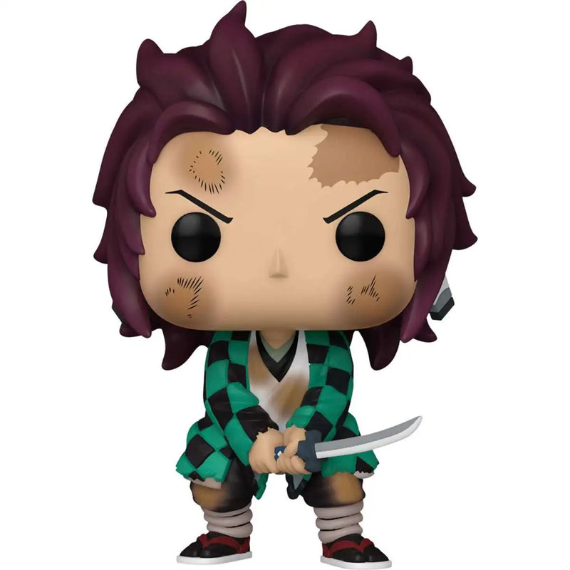 Pop Animation Demon Slayer Tanajiro Training Vinyl Figure