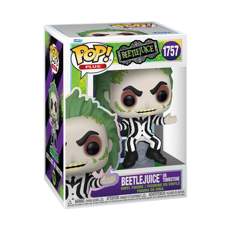 Pop Plus Beetlejuice S3 Beetlejuice with Tombstone Figure