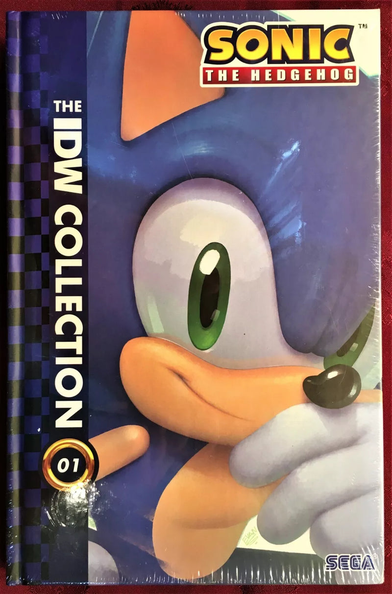 Sonic The Hedgehog IDW Collection Hardcover Volume 01