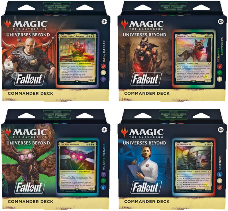 Magic The Gathering Fallout Commander Deck