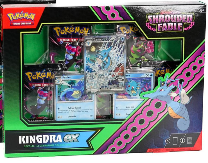 Pokemon Scarlet & Violet - Shrouded Fable Kingdra ex Special Illustration Collection