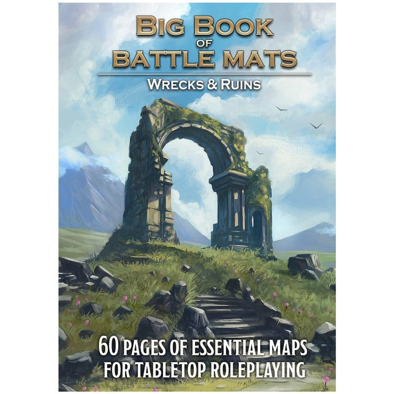 Big Book of Battle Mats: Wilds - Wrecks & Ruins