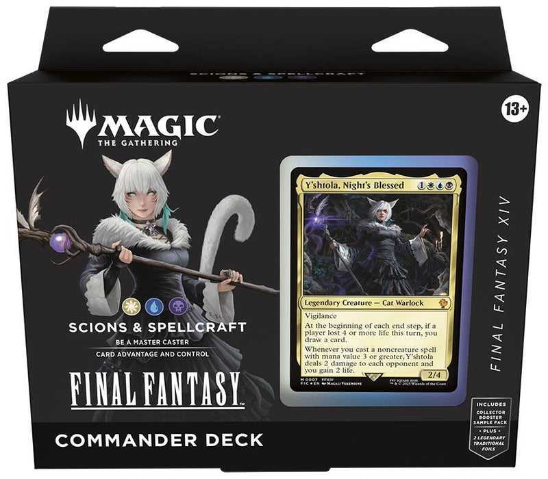 Magic The Gathering Final Fantasy Scions & Spellcraft Commander Deck