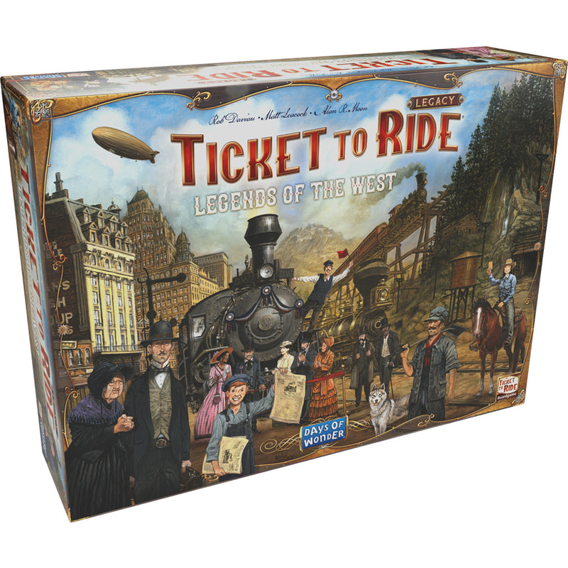 Ticket to Ride Legacy Legends of the West