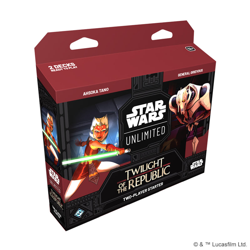 Star Wars Unlimited – Twilight of the Republic Two Player Starter Set