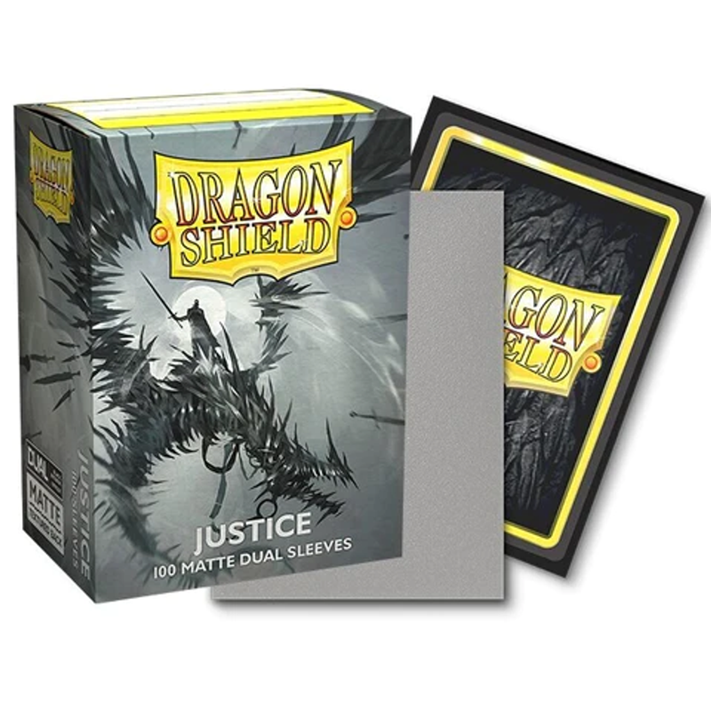 Dragon Shields (100 count) Matte Dual - Justice