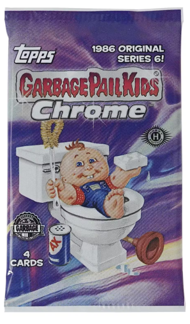 Garbage Pail Kids Chrome Series 6 Hobby Pack