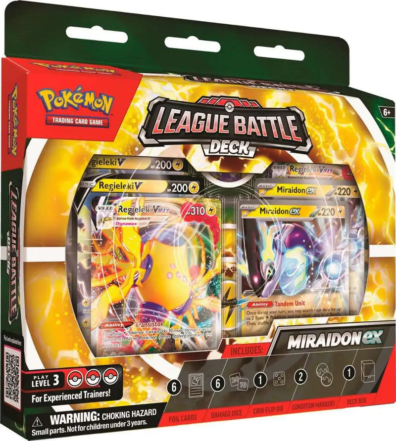 Pokemon Miraidon ex League Battle Deck