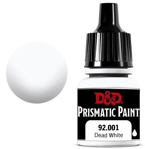 Dungeons & Dragons Prismatic Paint Dead White 92.001