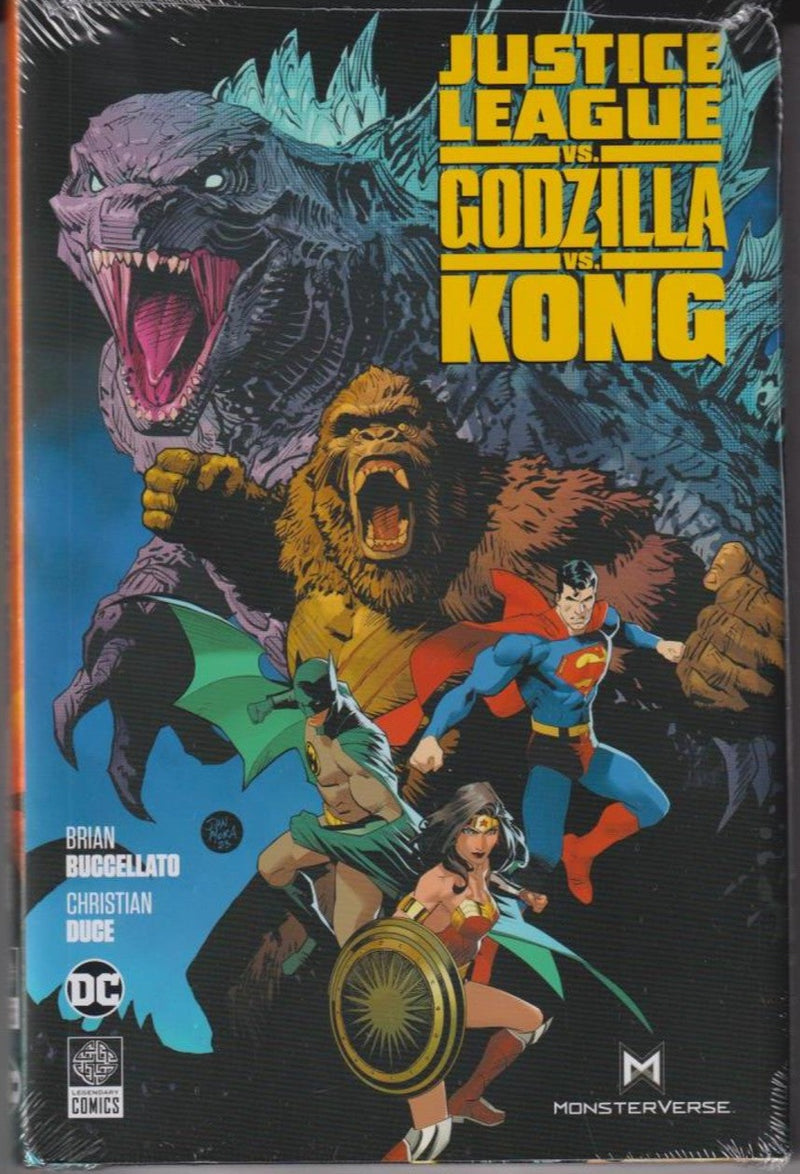 Justice League vs Godzilla vs Kong Hardcover