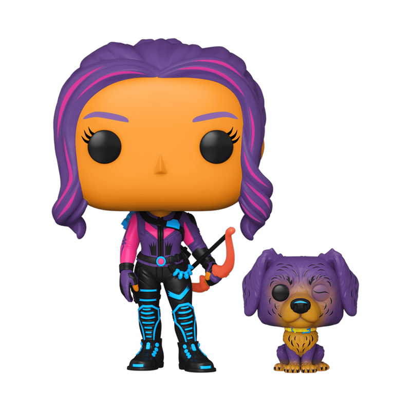 Pop Marvel Kate Bishop with Lucky the Pizza Dog Target Exclusive Vinyl Figure