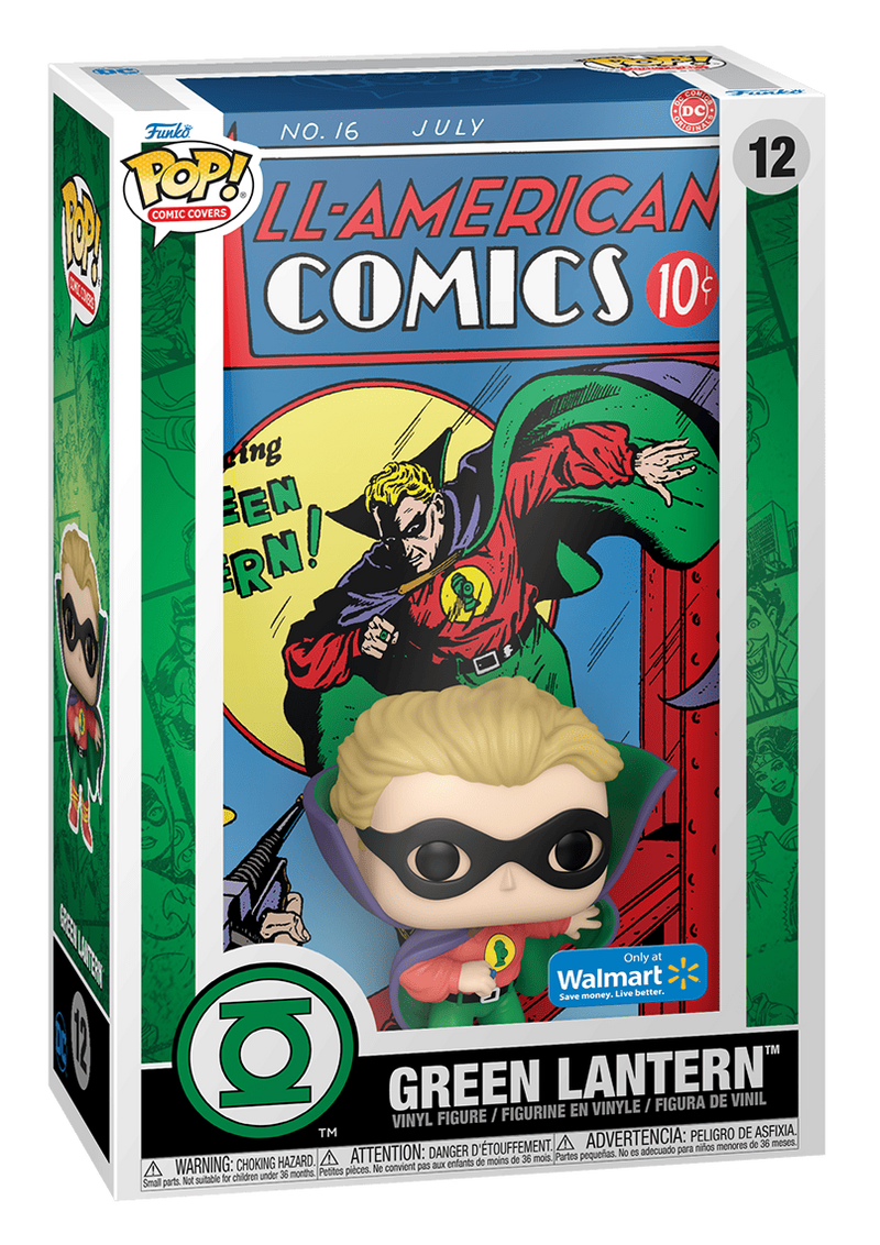 Pop Comic Cover DC Golden Age Green Lantern Wal-Mart Exclusive Vinyl Figure