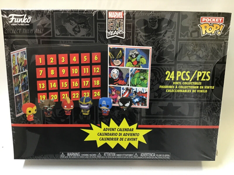 Funko Advent Calendar Marvel Comics 24 Piece Pocket POP!