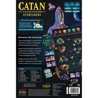 Catan Starfarers 2nd Edition 5-6 Player Extension