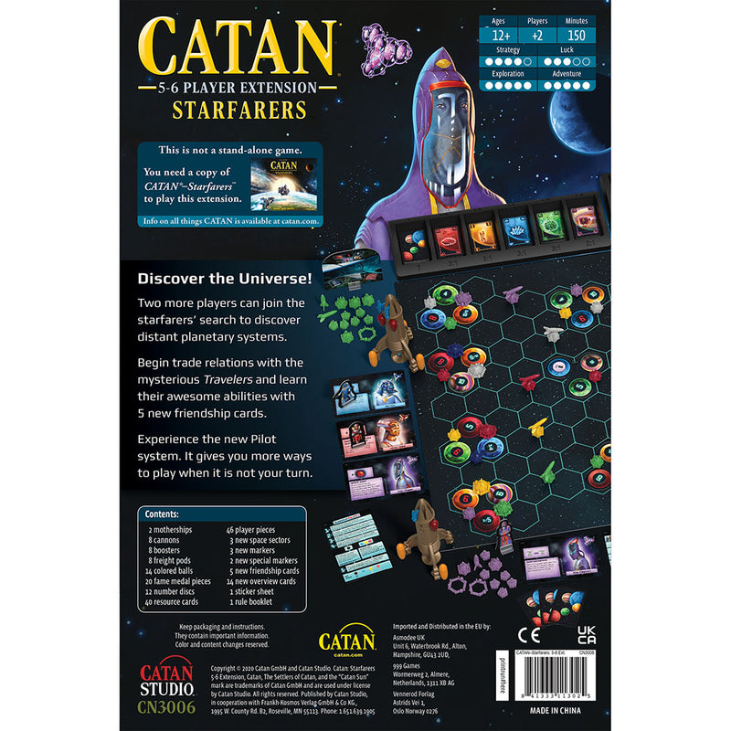 Catan Starfarers 2nd Edition 5-6 Player Extension