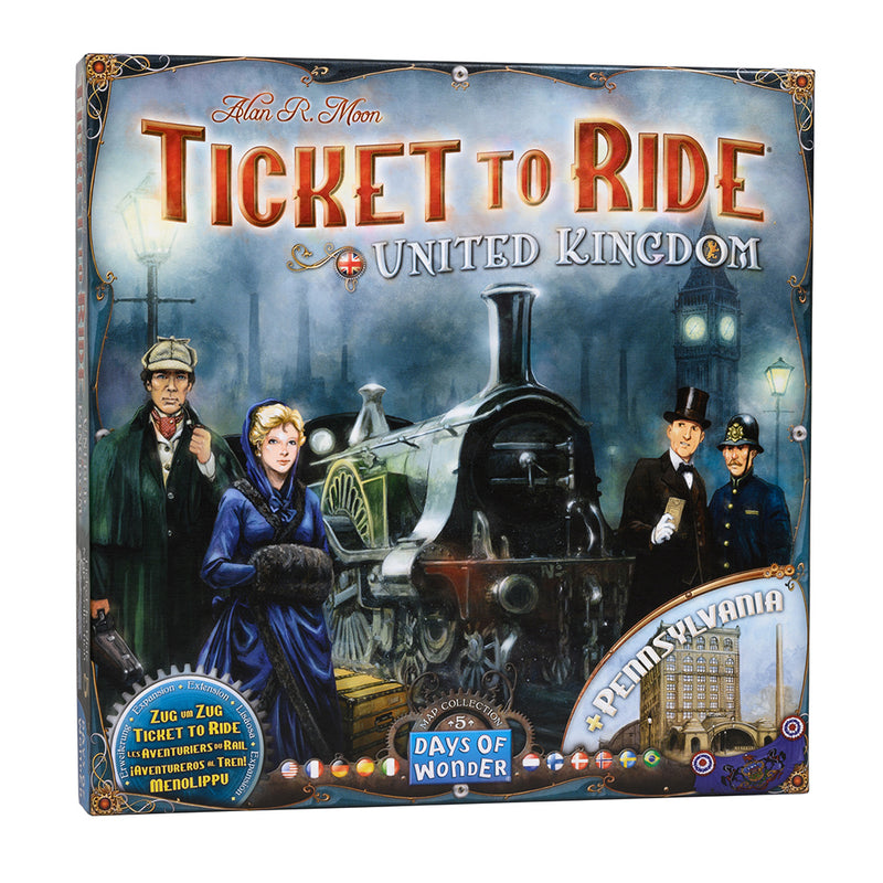 Ticket To Ride Map Collection 5 United Kingdom