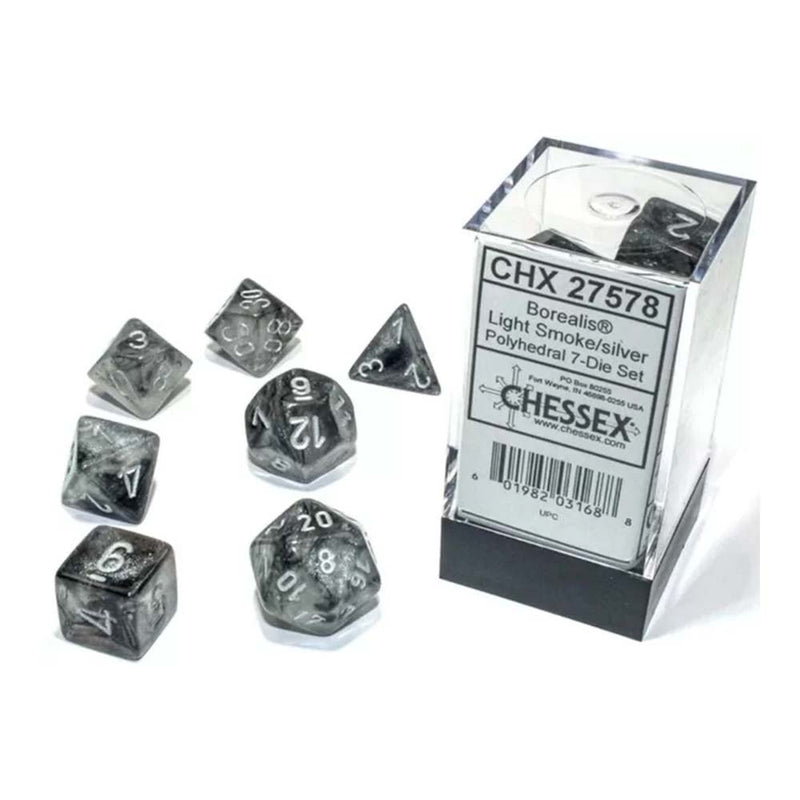 Light Smoke/silver Luminary 7-Die Set