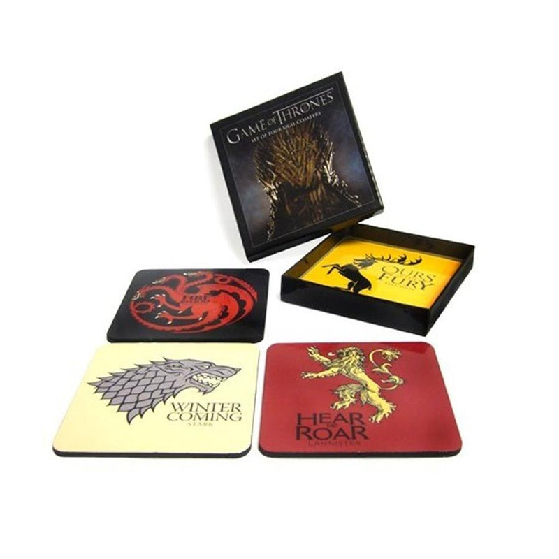 Game Of Thrones Coaster Set House Sigils