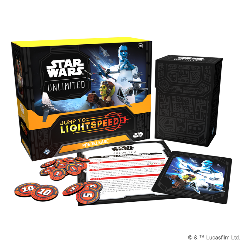 Star Wars Unlimited – Jump to Lightspeed Prerelease Box