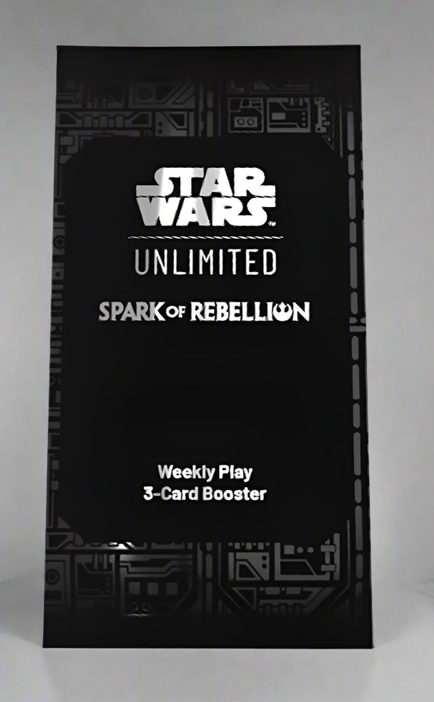 Star Wars Unlimited Spark of Rebellion Weekly Play 3-Card Booster