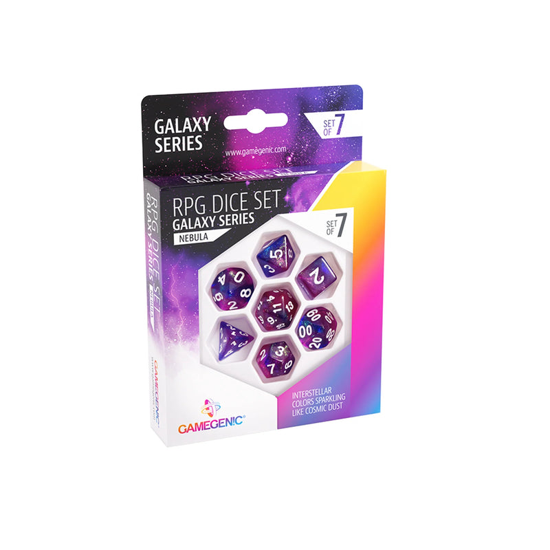 Galaxy Series - Nebula - RPG Dice Set (7 count)