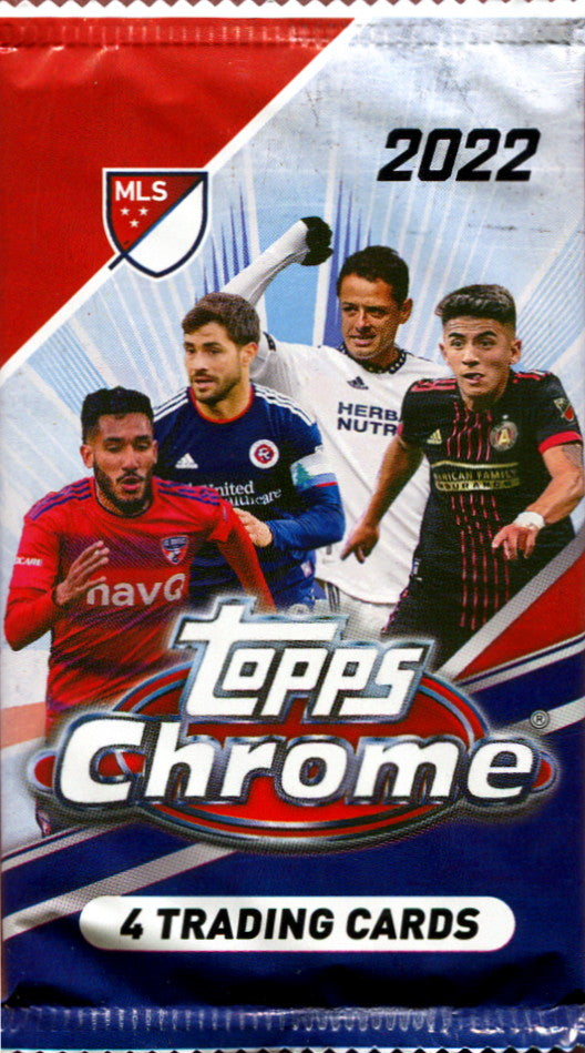 Topps 2022 Chrome MLS Major League Soccer Trading Card Pack