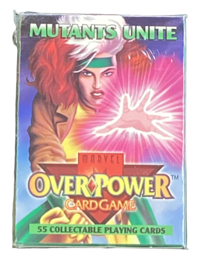 Marvel Over Power CCG Mutants Unite Sealed Starter Deck