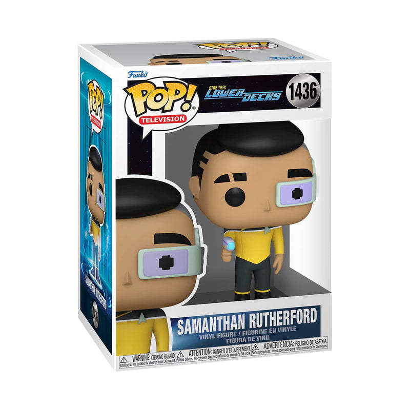 Pop TV Star Trek Lower Decks Samanthan Rutherford Vinyl Figure